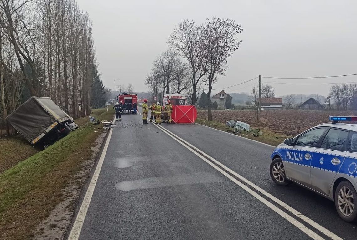Śmiertelny wypadek pod Nowym Korczynem
