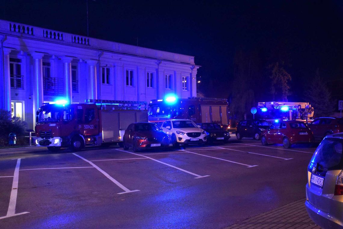 Strażacy interweniowali w budynku starostwa w Mielcu