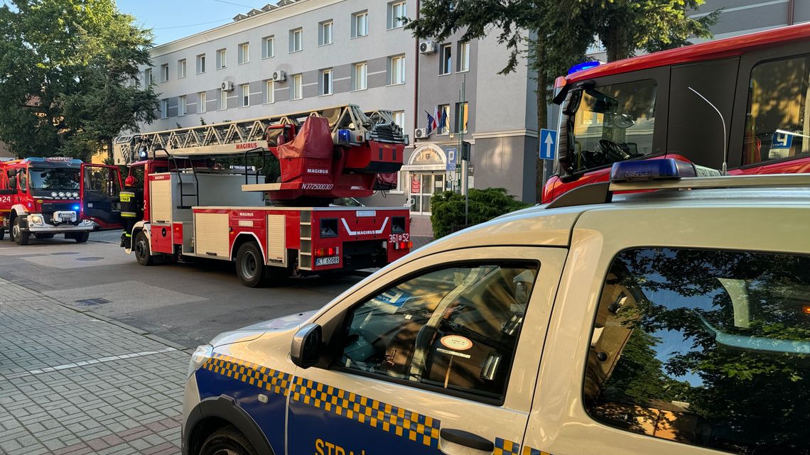 Strażacy interweniowali w Urzędzie Miasta Tarnowa, doszło do pożaru