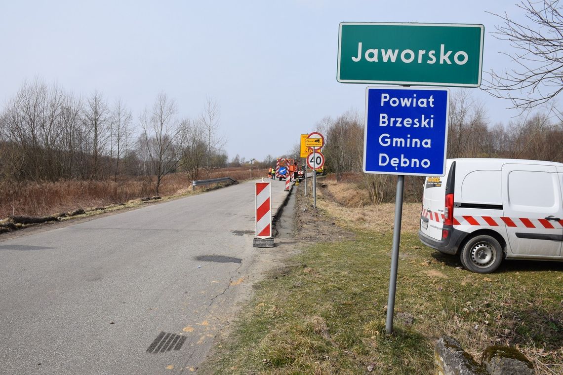 Sufczyn, Łysa Góra i Jaworsko - trwa powiatowa inwestycja drogowa