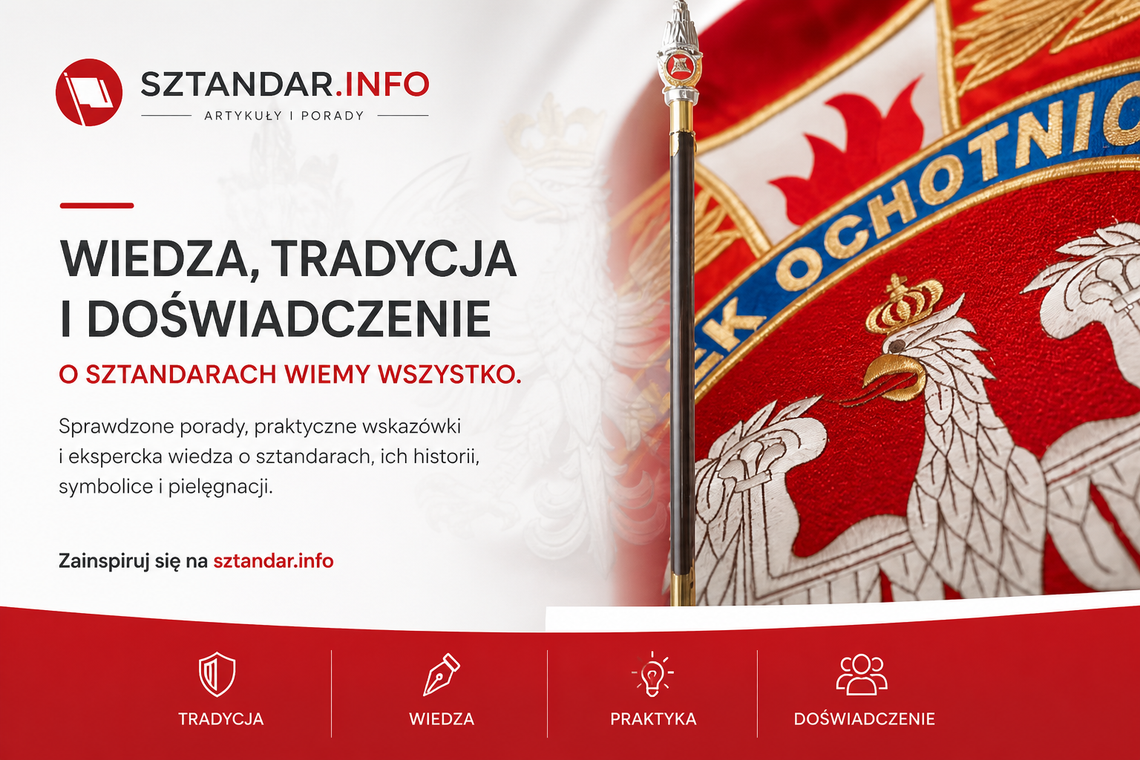 Sztandar firmowy – niedoceniany element identyfikacji wizualnej