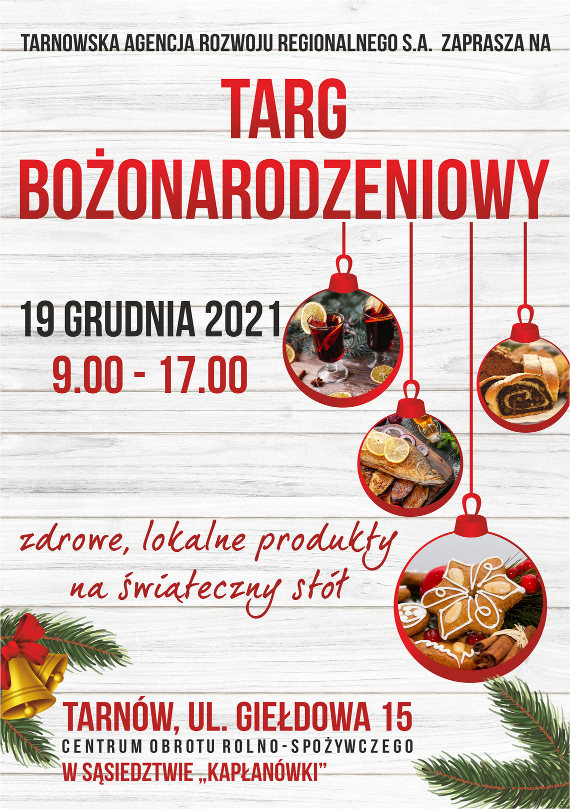 Targ Świąteczny w Tarnowie już 19 grudnia! 