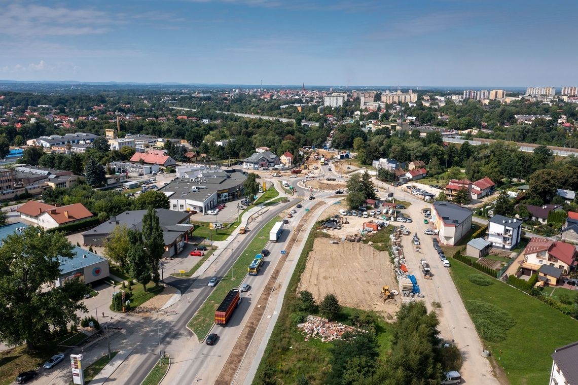Tarnów. Pierwszy etap przebudowy ul. Lwowskiej na finiszu