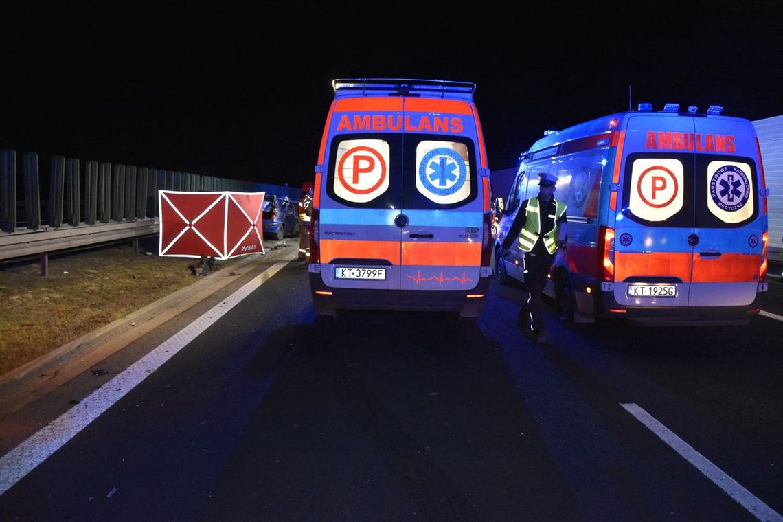Tarnowska policja o sobotnim śmiertelnym wypadku na A4 pod Tarnowem