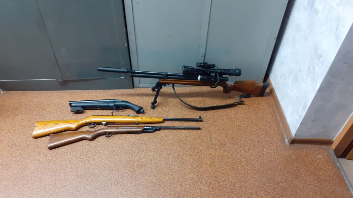 Tarnowska policja zabezpieczyła arsenał nielegalnej broni