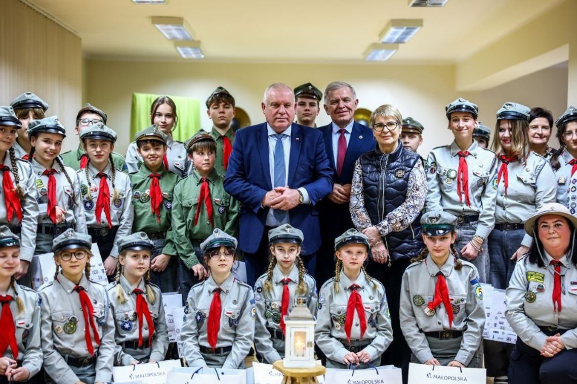 Tradycyjny „Kominek harcerski” w Żabnie