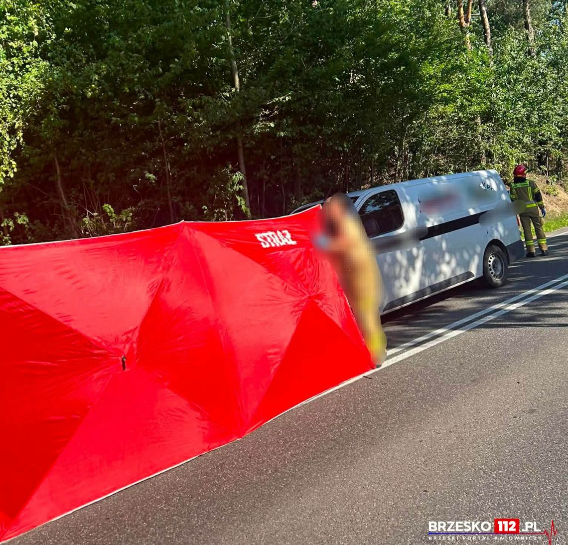 Tragedia na DK 75 pod Czchowem. Motocyklista zginął po czołowym zderzeniu z samochodem