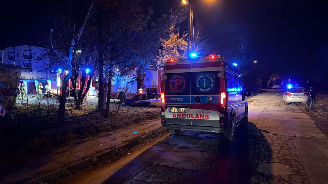 Tragedia na osiedlu Kolejowym w Tarnowie. Nie żyje starszy mężczyzna