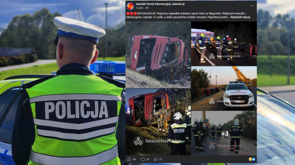 Tragedia polskich pielgrzymów na Węgrzech. 12 osób nie wróci do swoich rodzin. Autokar z Podkarpacia roztrzaskał się na autostradzie M3 Tragedia polskich pielgrzymów na Węgrzech. 12 osób nie wróci do swoich rodzin. Autokar z Podkarpacia roztrzaskał się na autostradzie M3