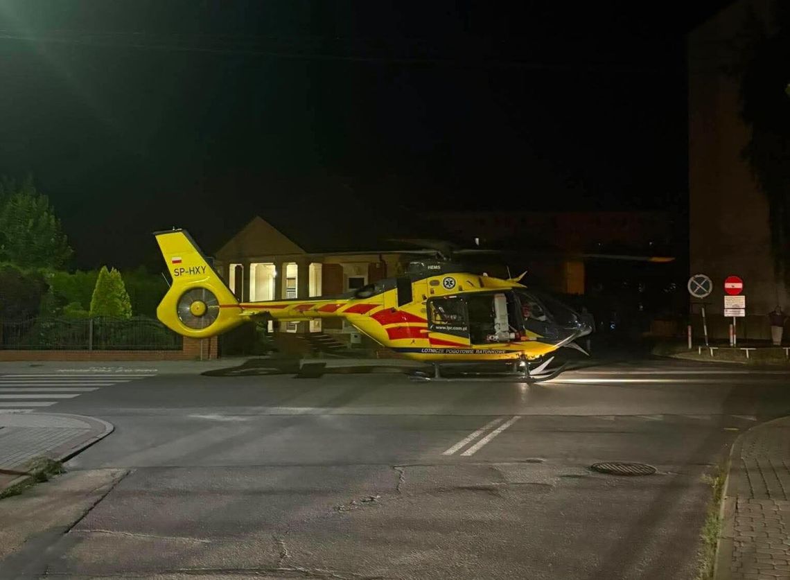 Tragedia w Brzesku. Mężczyzna spadł z czwartego piętra. Ratownicy walczyli o jego życie