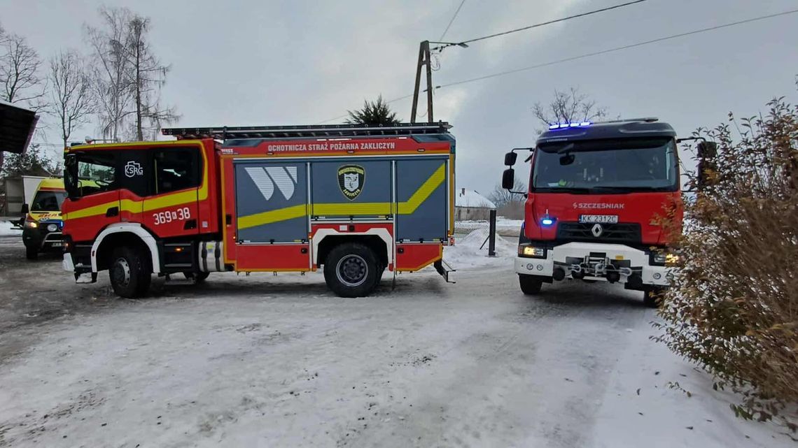 Tragedia w Wesołowie pod Zakliczynem. Nie żyje 39-letni mężczyzna