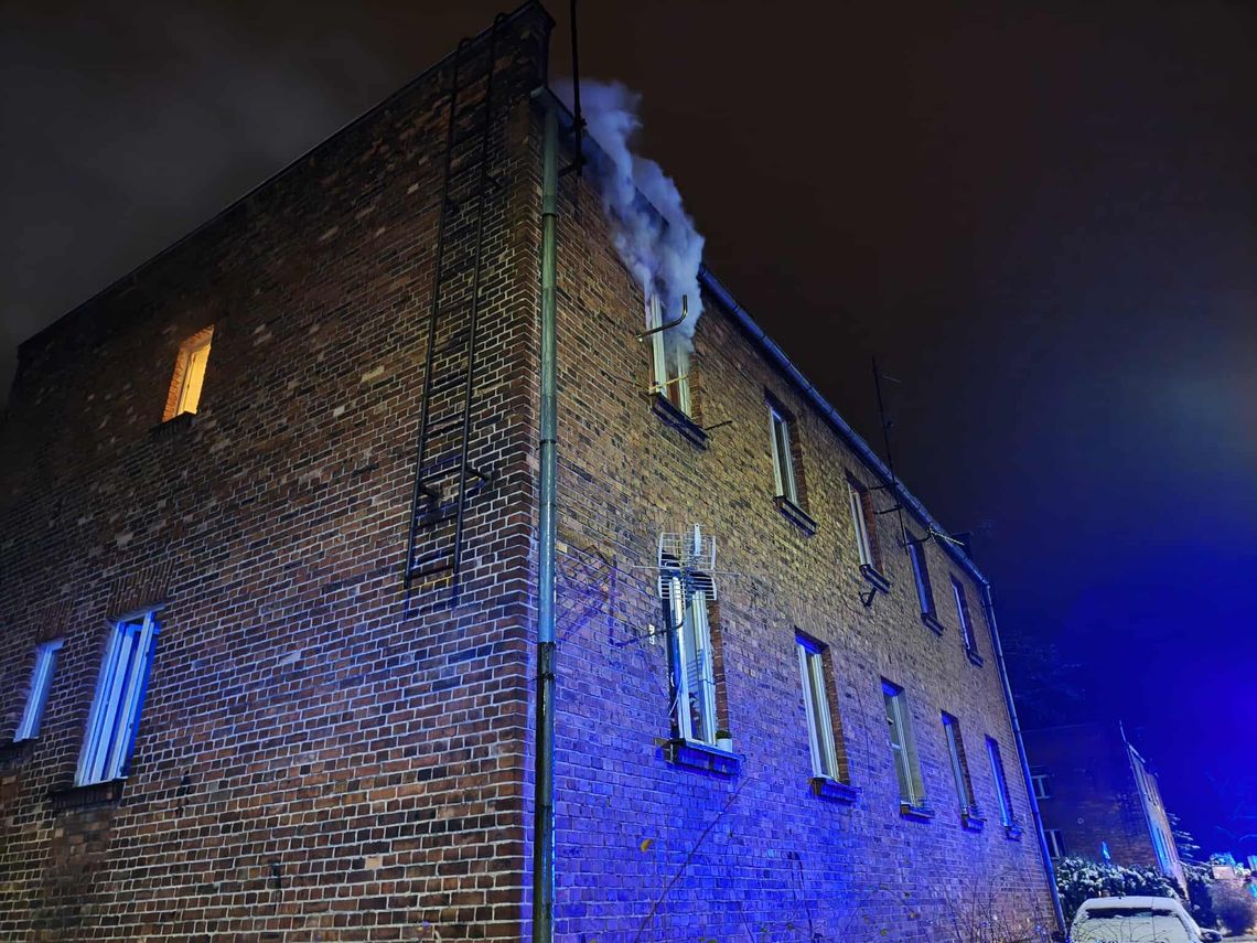 Tragiczny pożar mieszkania w powiecie oświęcimskim