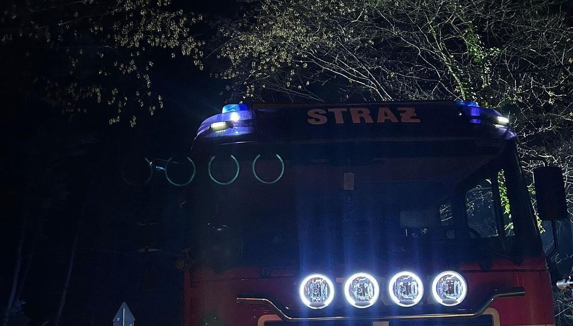 Tragiczny pożar w Małopolsce. Nie żyje starszy mężczyzna