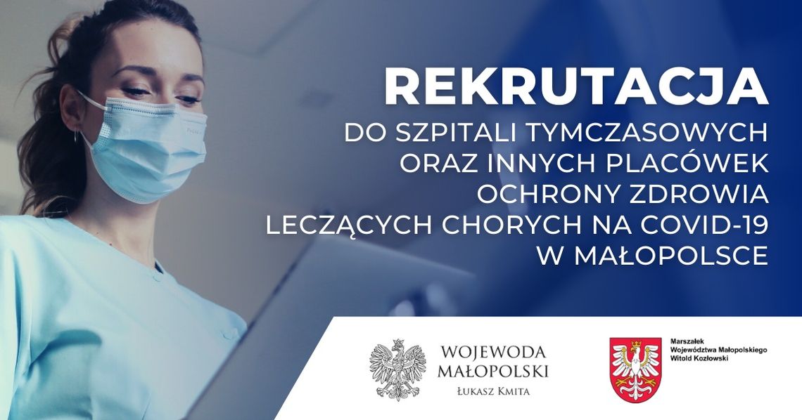Trwa rekrutacja do Szpitala Tymczasowego w Tarnowie