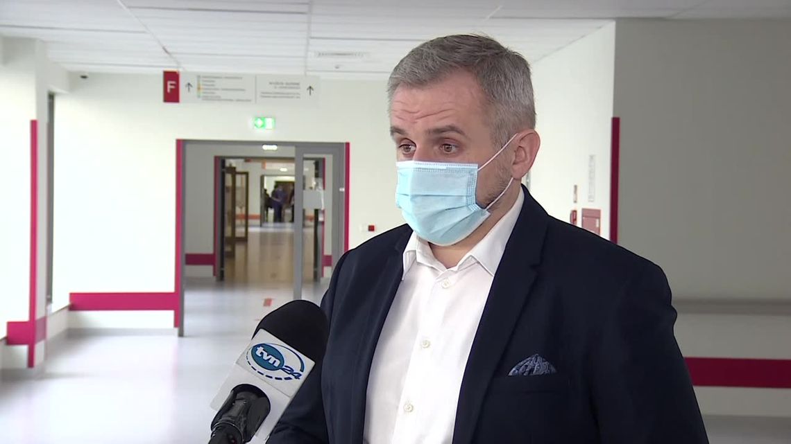 Trzecia fala pandemii mocno widoczna w krakowskich szpitalach. Niebawem może zabraknąć łóżek