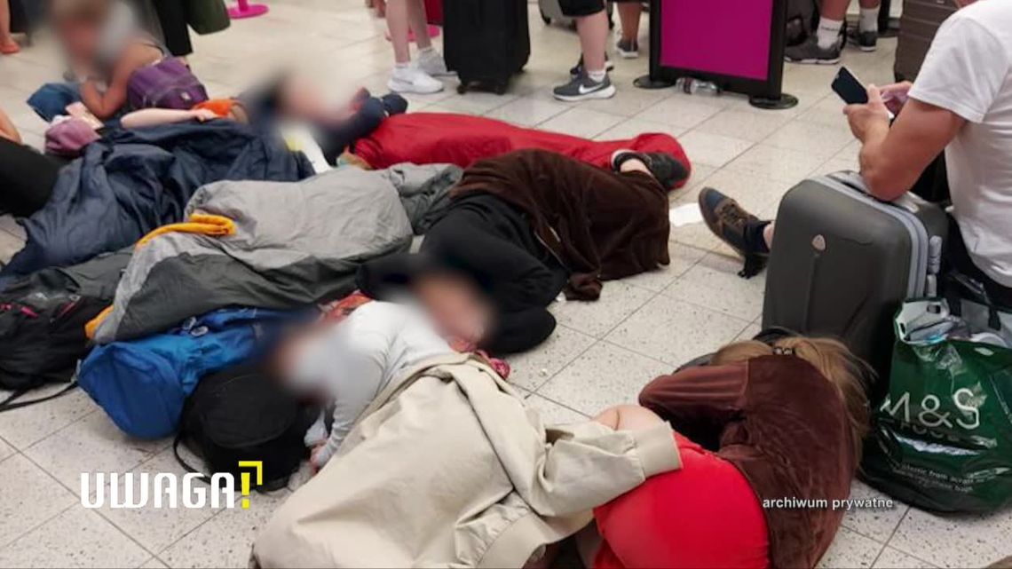 Uwaga! TVN: Tysiące pasażerów utknęło na brytyjskim lotnisku. „Potraktowali nas gorzej niż zwierzęta”