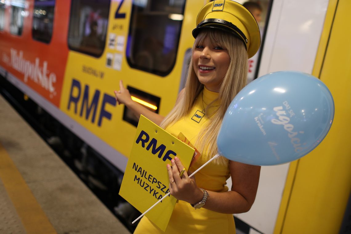 Wakacyjny pociąg RMF FM ponownie w Tarnowie
