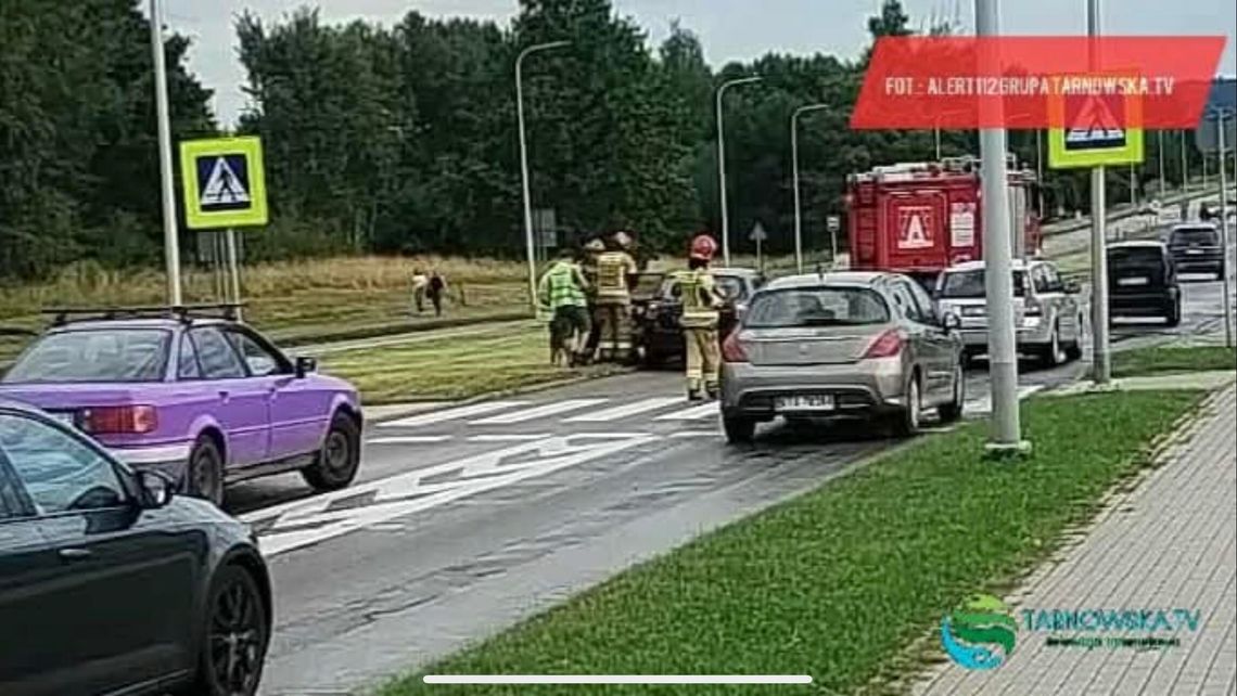 Wypadek na Jana Pawła II w Tarnowie