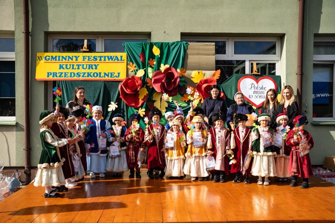XV Gminny Festiwal Kultury Dziecięcej w Zgłobicach „Polskę mam w sercu”