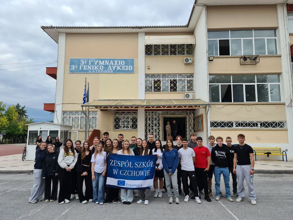 Z Czchowa aż do Grecji! 24 uczniów zdobywa międzynarodowe doświadczenie dzięki Erasmus+