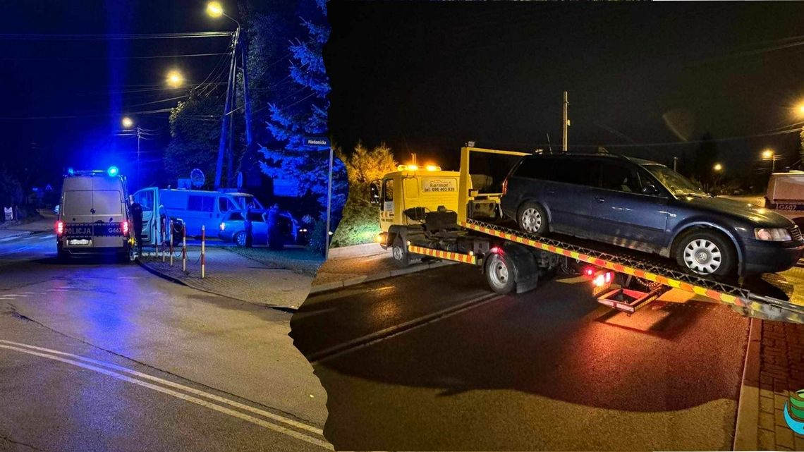 Żabno/Tarnów. Policyjny pościg za pijanym kierowcą