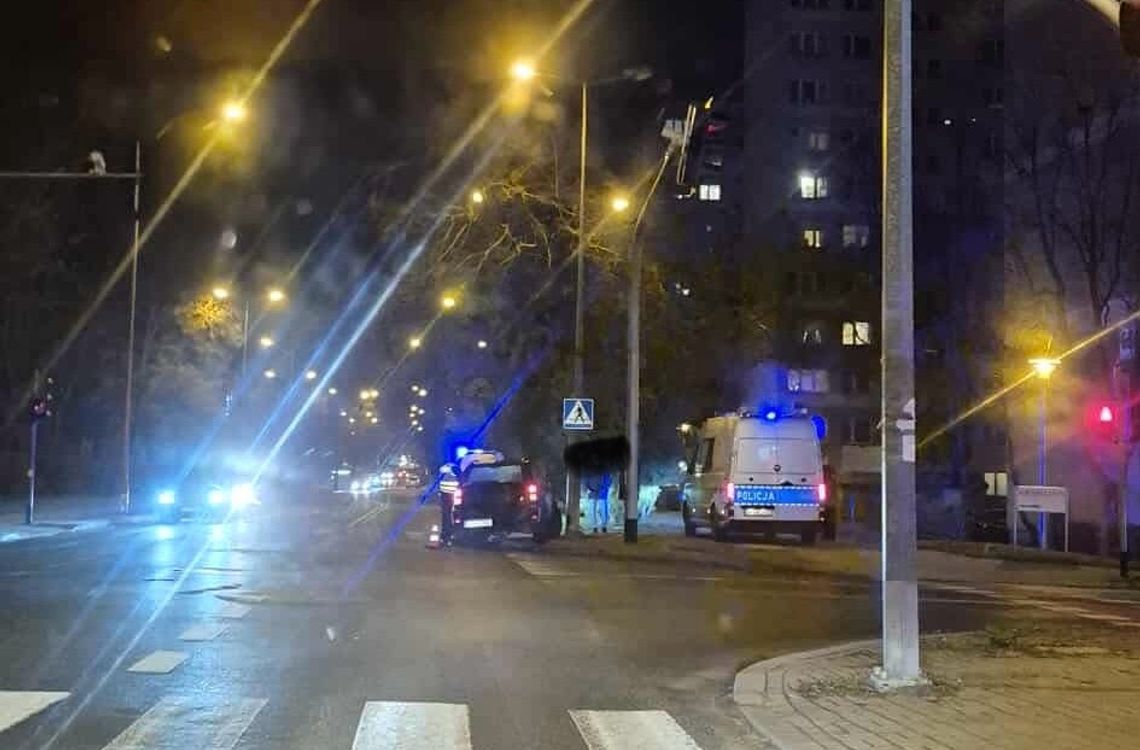 Zdarzenie drogowe z udziałem radiowozu na ul. Lwowskiej w Tarnowie