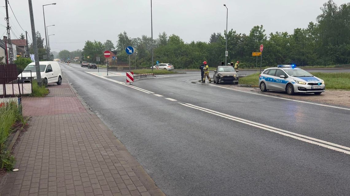Zderzenie dwóch samochodów na Krakowskiej w Tarnowie