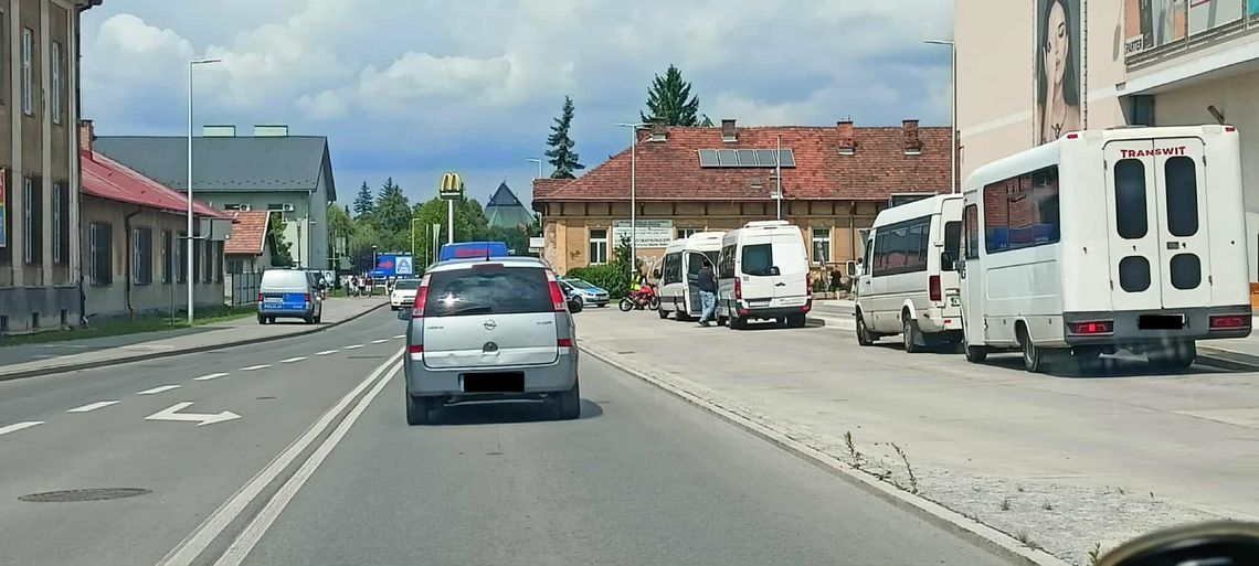 Zderzenie osobówki i motocykla na Szkotniku w Tarnowie
