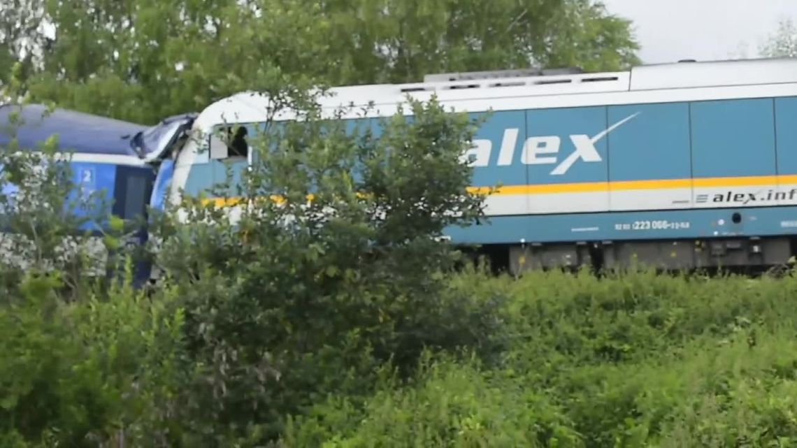 Zderzenie pociągów w Czechach. Ofiary śmiertelne i kilkudziesięciu rannych