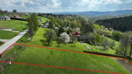 Atrakcyjna działka budowlana Tuchów, ul. Leśna