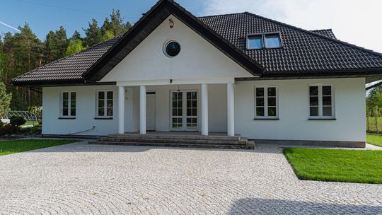 Dom w stylu dworkowym Dom w stylu dworkowym