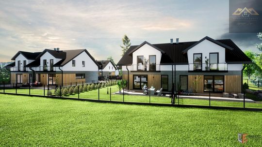 Dom w zabudowie bliźniaczej w Koszycach Małych