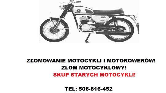 KUPIĘ STARE ZABYTKOWE MOTOCYKLE MOTOROWERY MOTORY PRL W CAŁEJ POLSCE