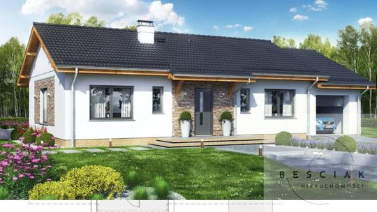 Parterowy ogrodzony dom na sprzedaż!