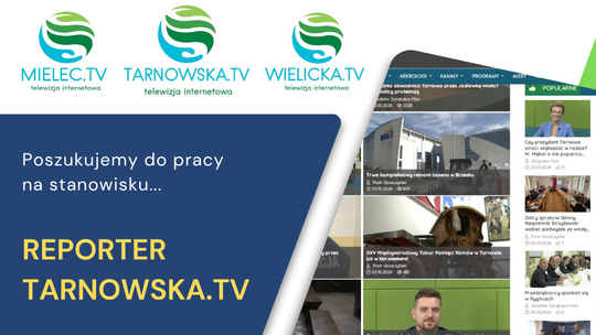 Reporter telewizji Tarnowska.tv Reporter telewizji Tarnowska.tv