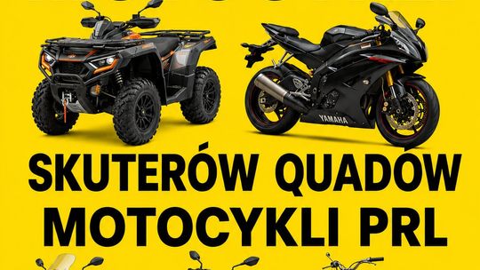 SKUP MOTOCYKLI MOTOROWERÓW SKUTERÓW QUADÓW