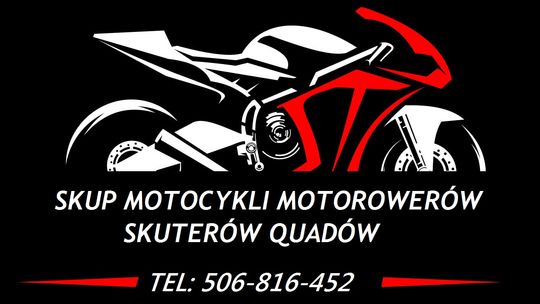 SKUP MOTOCYKLI SKUTERÓW MOTOROWERÓW QUADÓW