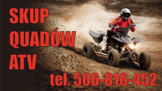 SKUP QUADÓW QUAD QUADY ATV BUGGY -CAŁA POLSKA 24H/7-