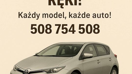 Skup Toyot Tarnów Każdy model, każde auto! Gotówka od ręki! Małopolska