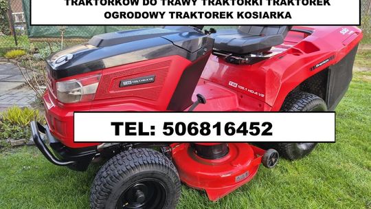 SKUP TRAKTORKÓW DO KOSZENIA TRAWY -SPRAWNE I USZKODZONE- DOJEŻDŻAMY!