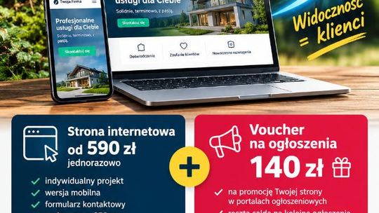 Strona internetowa to dopiero połowa roboty | projekt wstępny gratis