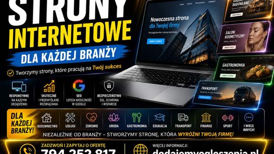 Strony internetowe dla biur podatkowych - szybka realizacja