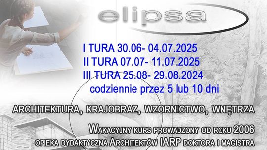 Wakacyjny kurs rysunku Elipsa 2025 Wakacyjny kurs rysunku Elipsa 2025