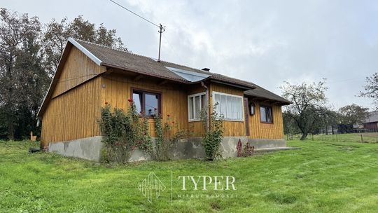 Wola Lubecka - dom 100m2 + widokowa działka