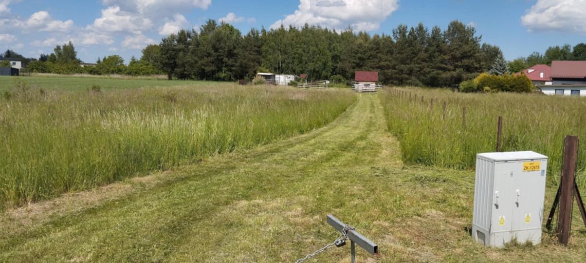 Działka 14 arów w Bogumiłowicach