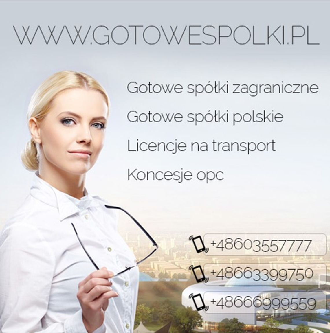 LICENCJA NA TRANSPORT MIĘDZYNARODOWY, KRAJOWY SPEDYCJA Gotowe Fundacje, wirtualne biura, Spółki zagraniczne, Księgowość 603557777