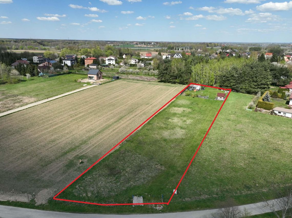 Na sprzedaż działka w Bogumiłowicach