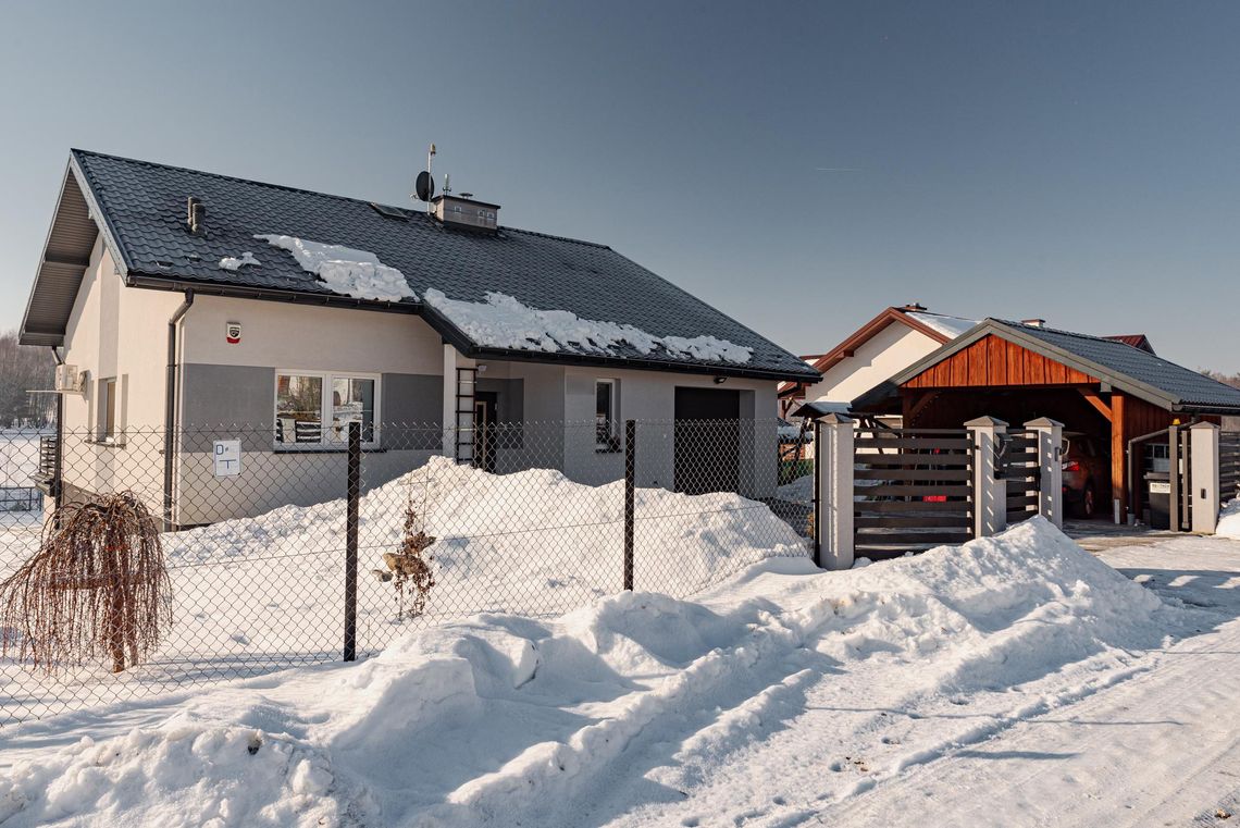 Nowoczesny dom w Pogórskiej Woli