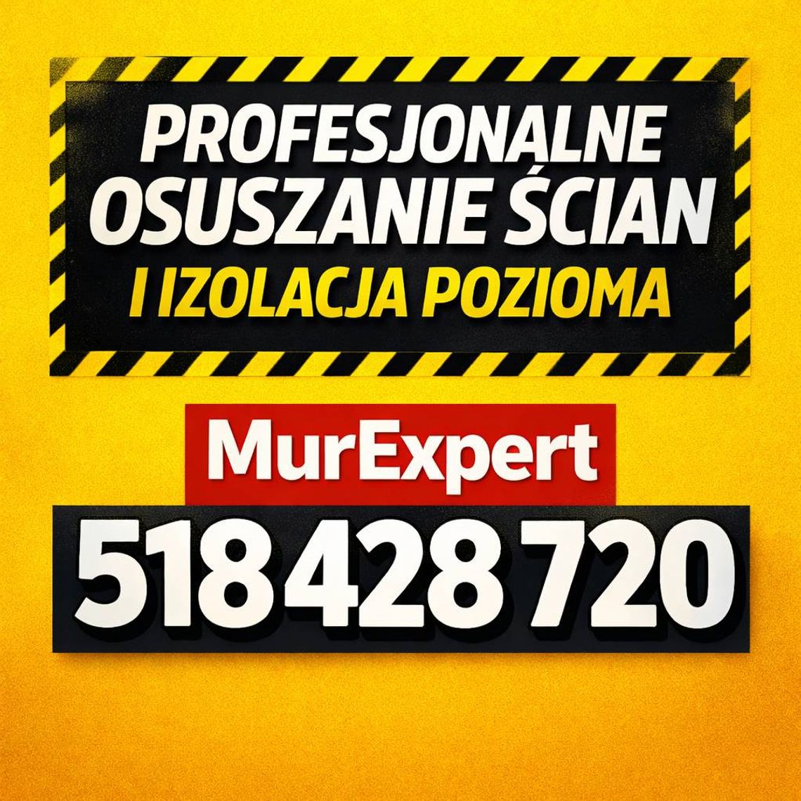 Profesjonalne osuszanie ścian i izolacja pozioma | MurExpert ŚLĄSK/ MAŁOPOLSKA