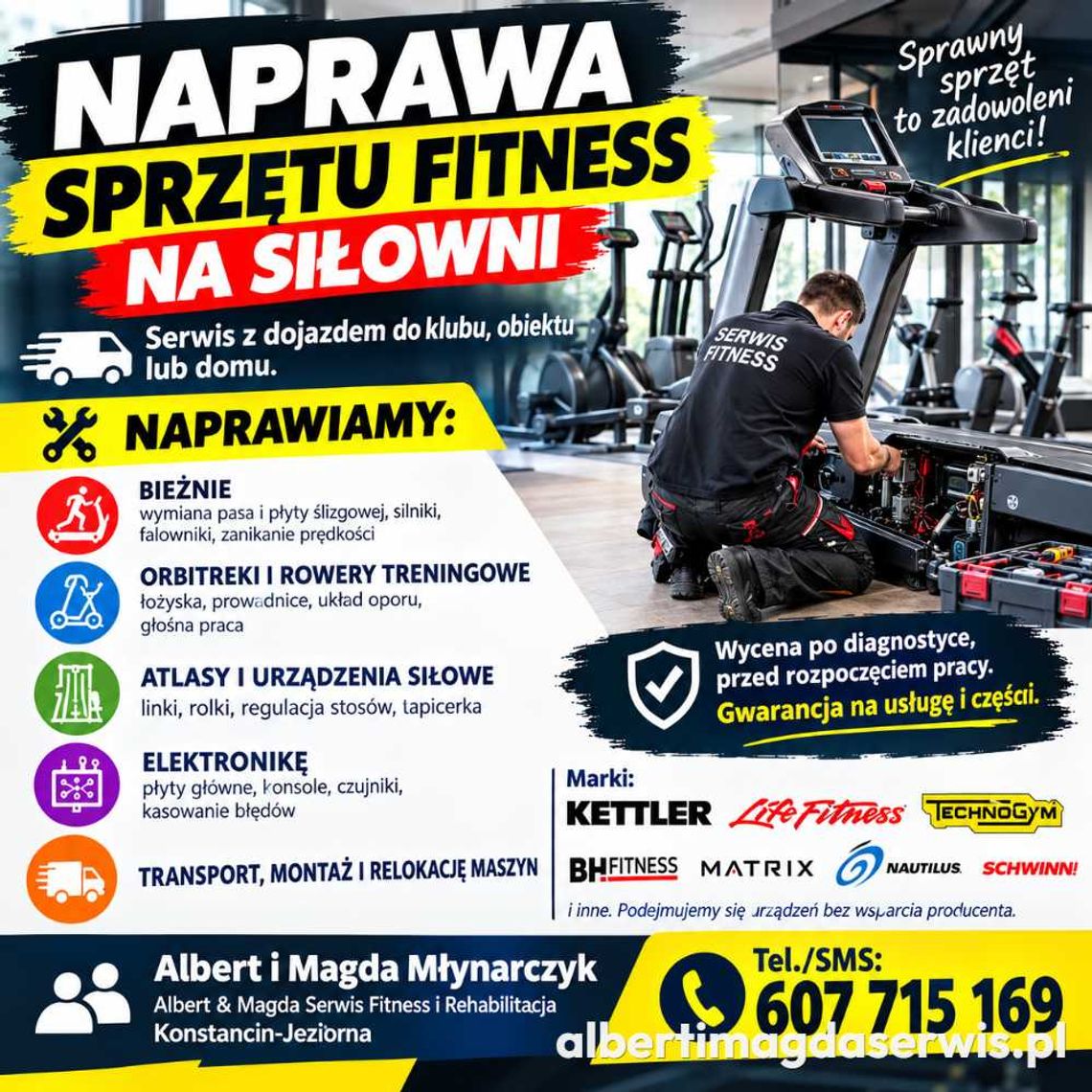Serwis Siłowni Tarnów Sprzętu Fitness/ Rehabilitacyjnego Serwis Siłowni Tarnów Sprzętu Fitness/ Rehabilitacyjnego